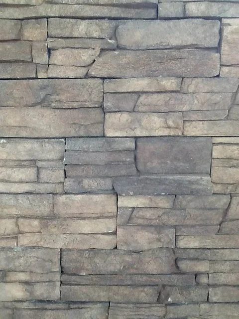 Veneer stone set by American Stone LS with tight, even joints